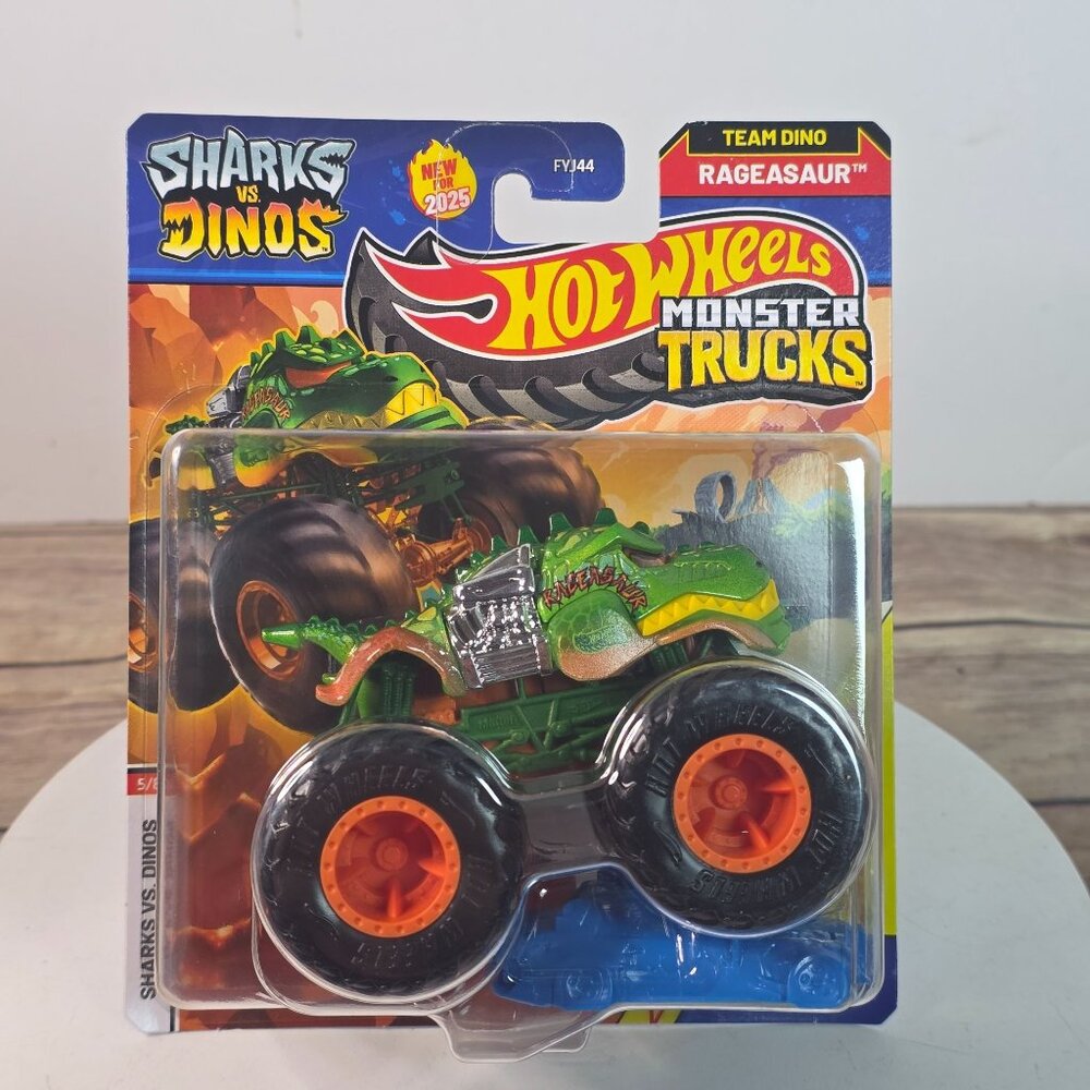 Hot Wheels Monster Trucks Rageasaur Creature